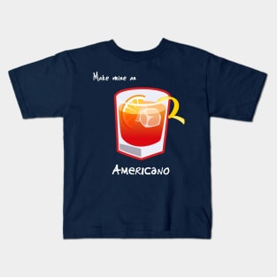Make mine an Americano Kids T-Shirt